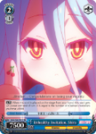 NGL/S58-TE17 Unhealthy Invitation, Shiro - No Game No Life Trial Deck English Weiss Schwarz Trading Card Game