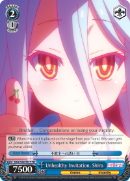NGL/S58-TE17 Unhealthy Invitation, Shiro - No Game No Life Trial Deck English Weiss Schwarz Trading Card Game