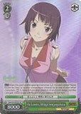 NM/S24-E022S As Lovers, Hitagi Senjyogahara (Foil) - NISEMONOGATARI English Weiss Schwarz Trading Card Game