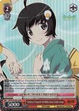 NM/S24-E051S Celebrity of Tsuganoki 2nd Middle School, Tsukihi Araragi (Foil) - NISEMONOGATARI English Weiss Schwarz Trading Card Game