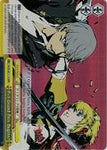 P4/EN-S01-T11R P-1 Grand Prix Begins! (Foil) - Persona 4 English Weiss Schwarz Trading Card Game