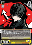 P5/S45-E006 Protagonist as JOKER: All-out Attack - Persona 5 English Weiss Schwarz Trading Card Game