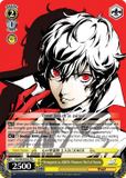 P5/S45-E101 Protagonist as JOKER: Phantom Thief of Hearts - Persona 5 English Weiss Schwarz Trading Card Game