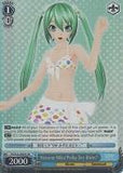 PD/S22-E082S Hatsune Miku"Polka Dot Bikini" (Foil) - Hatsune Miku -Project DIVA- ƒ English Weiss Schwarz Trading Card Game
