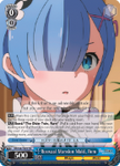 RZ/S46-TE31 Roswaal Mansion Maid, Rem - Re:ZERO -Starting Life in Another World- Trial Deck English Weiss Schwarz Trading Card Game