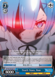 RZ/S46-TE36b Death Stare, Rem - Re:ZERO -Starting Life in Another World- Trial Deck English Weiss Schwarz Trading Card Game