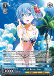 RZ/S46-TE43SP Light of Love, Rem (Foil) - Re:ZERO -Starting Life in Another World- Vol. 1 English Weiss Schwarz Trading Card Game