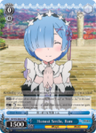 RZ/S55-E063S Honest Smile, Rem (Foil) - Re:ZERO -Starting Life in Another World- Vol.2 English Weiss Schwarz Trading Card Game