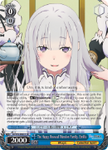 RZ/S55-E065S The Happy Roswaal Mansion Family, Emilia (Foil) - Re:ZERO -Starting Life in Another World- Vol.2 English Weiss Schwarz Trading Card Game