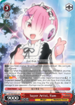 RZ/S68-E025S Super Artist, Ram (Foil) - Re:ZERO -Starting Life in Another World- Memory Snow English Weiss Schwarz Trading Card Game