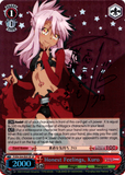 PI/EN-S04-E001SP Honest Feelings, Kuro (Foil) - Fate/Kaleid Liner Prisma Illya English Weiss Schwarz Trading Card Game