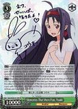 SAO/SE26-E11SP Memories That Were Fun, Yuuki (Foil) - Sword Art Online Ⅱ Vol.2 Extra Booster English Weiss Schwarz Trading Card Game