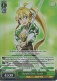 SAO/S20-E030S 《Sylph》Girl, Leafa (Foil) - Sword Art Online English Weiss Schwarz Trading Card Game