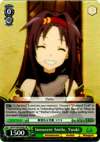 SAO/S100-E036S Innocent Smile, Yuuki