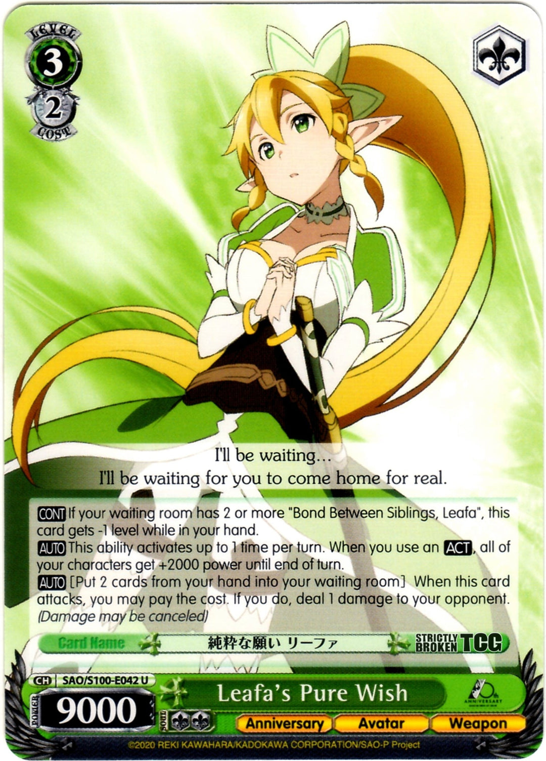Animation Sword Art Online 10th Anniversary – Strictly