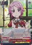 SAO/S26-E046SP Lisbeth's Shining Smile (Foil) - Sword Art Online Vol.2 English Weiss Schwarz Trading Card Game