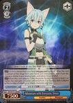 SAO/S47-E119R Adventure with Everyone, Sinon (Foil) - Sword Art Online Re: Edit English Weiss Schwarz Trading Card Game