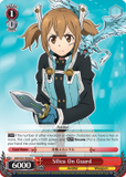 SAO/S51-E056 Silica On Guard - Sword Art Online The Movie – Ordinal Scale – English Weiss Schwarz Trading Card Game