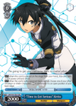 SAO/S51-E071 "Time to Get Serious" Kirito - Sword Art Online The Movie – Ordinal Scale – English Weiss Schwarz Trading Card Game