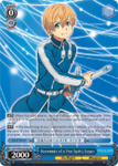SAO/S65-E070S Roommate of a Free Spirit, Eugeo (Foil) - Sword Art Online -Alicization- Vol. 1 English Weiss Schwarz Trading Card Game