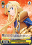 SAO/S65-TE05R "The Osmanthus Knight' Alice Synthesis Thirty (Foil) - Sword Art Online -Alicization- Vol. 1 English Weiss Schwarz Trading Card Game