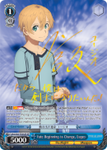 SAO/S65-TE14SP Fate Beginning to Change, Eugeo (Foil) - Sword Art Online -Alicization- Vol. 1 English Weiss Schwarz Trading Card Game