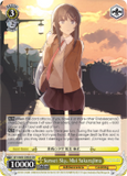 SBY/W64-E006S Sunset Sky, Mai Sakurajima (Foil) - Rascal Does Not Dream of Bunny Girl Senpai English Weiss Schwarz Trading Card Game