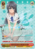 SBY/W64-E053SEC Irreplaceable Existence, Mai Sakurajima (Foil) - Rascal Does Not Dream of Bunny Girl Senpai English Weiss Schwarz Trading Card Game
