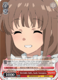 SBY/W64-TE10 Unreliable Smile, Kaede Azusagawa - Rascal Does Not Dream of Bunny Girl Senpai Trial Deck English Weiss Schwarz Trading Card Game
