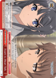 SBY/W64-TE20 Heart-to-Heart Talk - Rascal Does Not Dream of Bunny Girl Senpai Trial Deck English Weiss Schwarz Trading Card Game