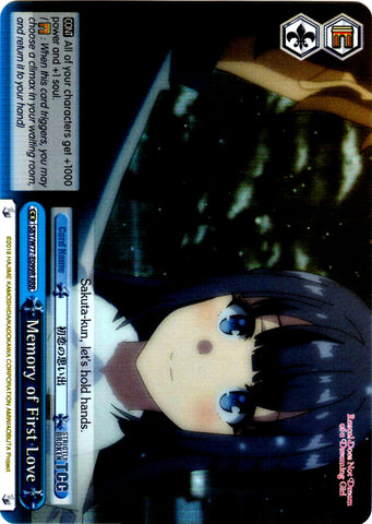 SBY/W77-E099R Memory of First Love (Foil)
