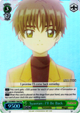CCS/WX01-T04S Syaoran: I'll Be Back (Foil) - Cardcaptor Sakura English Weiss Schwarz Trading Card Game