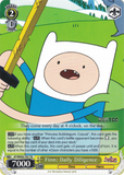 AT/WX02-T07 Finn: Daily Diligence - Adventure Time Trial Deck English Weiss Schwarz Trading Card Game