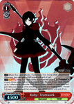 RWBY/WX03-T07S Ruby: Teamwork (Foil) - RWBY English Weiss Schwarz Trading Card Game