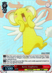 CCS/WX01-T08R Kero: Euphoria (Foil) - Cardcaptor Sakura English Weiss Schwarz Trading Card Game