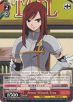 FT/EN-S02-T17 Armor Wizard, Erza - Fairy Tail Trial Deck English Weiss Schwarz Trading Card Game