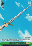 SDS/SX03-T18 Holy Knight's Sword - The Seven Deadly Sins Trial Deck English Weiss Schwarz Trading Card Game