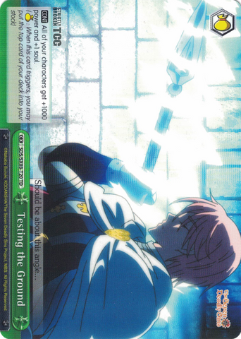 SDS/SX03-T20 Testing the Ground - The Seven Deadly Sins Trial Deck English Weiss Schwarz Trading Card Game