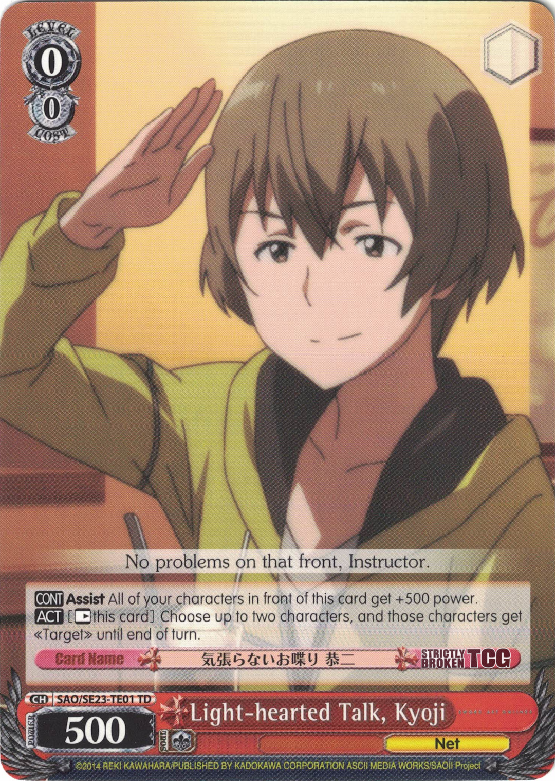 Sword Art Online II Trial Deck – Strictly Broken TCG
