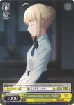 FS/S34-TE01 Commanding Aura, Saber - Fate/Stay Night Unlimited Blade Works Vol.1 Trial Deck English Weiss Schwarz Trading Card Game