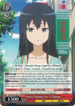 GGO/S59-TE02 Karen Hoping For A Change - SAO Alternative – Gun Gale Online – Trial Deck English Weiss Schwarz Trading Card Game