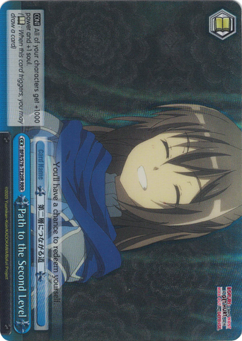 BFR/S78-TE20R Path to the Second Level (Foil) - BOFURI: I Don't Want to Get Hurt, so I'll Max Out my Defense English Weiss Schwarz Trading Card Game