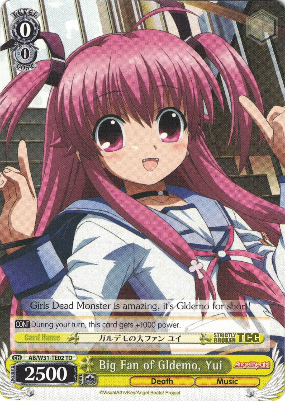 Angel Beats! Re:Edit Trial Deck – Strictly Broken TCG Angel Beats! Re:Edit Trial Deck – Strictly Broken TCG