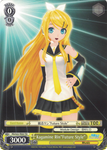 PD/S22-TE03 Kagamine Rin"Future Style" - Hatsune Miku -Project DIVA- ƒ Trial Deck English Weiss Schwarz Trading Card Game