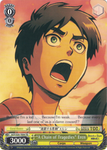 AOT/S35-TE04 "A Chain of Tragedies" Eren - Attack On Titan Trial Deck English Weiss Schwarz Trading Card Game