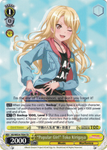BD/WE34-TE04 "Popular Girl" Toko Kirigaya - Bang Dream! Morfonica Trial Deck Weiss Schwarz English Trading Card Game