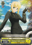 FZ/S17-TE04 "Riding" Skill, Saber - Fate/Zero Trial Deck English Weiss Schwarz Trading Card Game