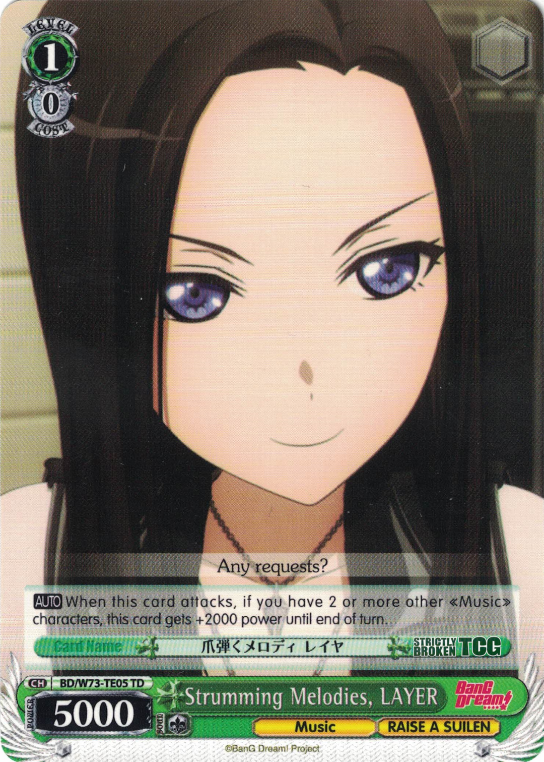 BanG Dream! Raise A Suilen Trial Deck – Strictly Broken TCG