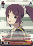 BM/S15-TE06 Hitagi Senjyogahara in Regular Clothes - BAKEMONOGATARI Trial Deck English Weiss Schwarz Trading Card Game