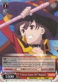 KS/W49-TE06 “Crimson Demon Girl” Megumin - KONOSUBA -God’s blessing on this wonderful world! Trial Deck English Weiss Schwarz Trading Card Game